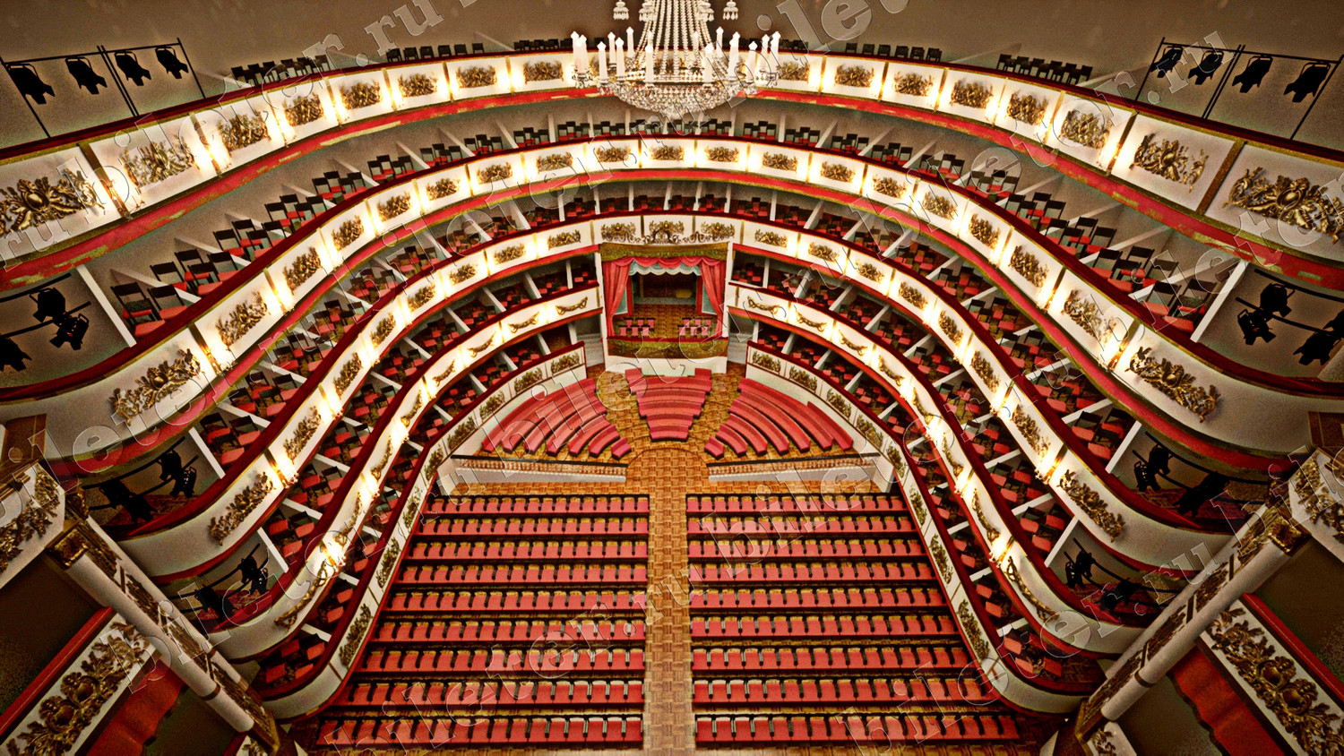 Александринский театр Санкт-Петербург зал